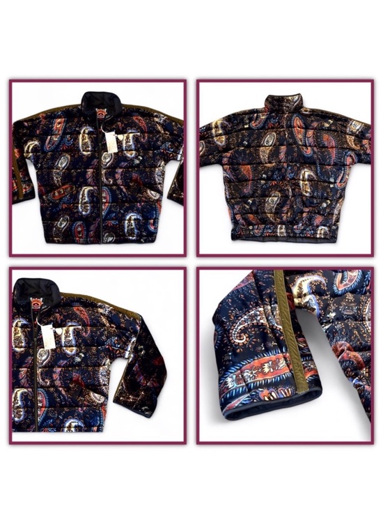 Johnny Was Dolman Quilted Velvet Jacket - Picture 13 of 16